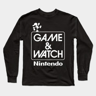 GAME & WATCH Long Sleeve T-Shirt